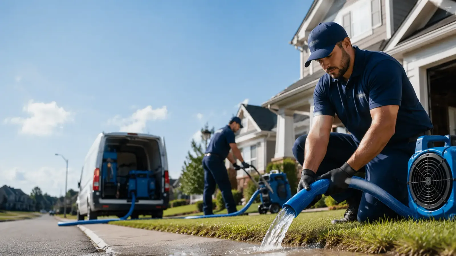 Flood Damage Restoration in West Mansfield, OH